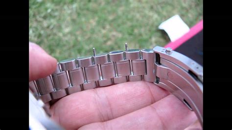 omega seamaster professional bracelet links|Omega Seamaster link removal.